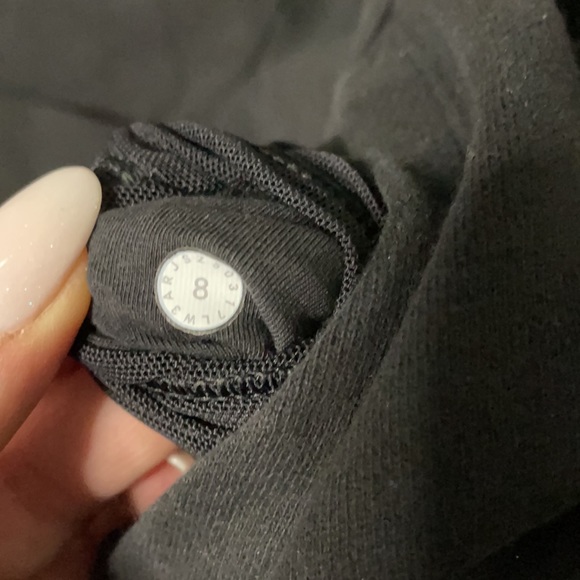 lululemon Warm for Winter black hoodie sz8 - Picture 6 of 12